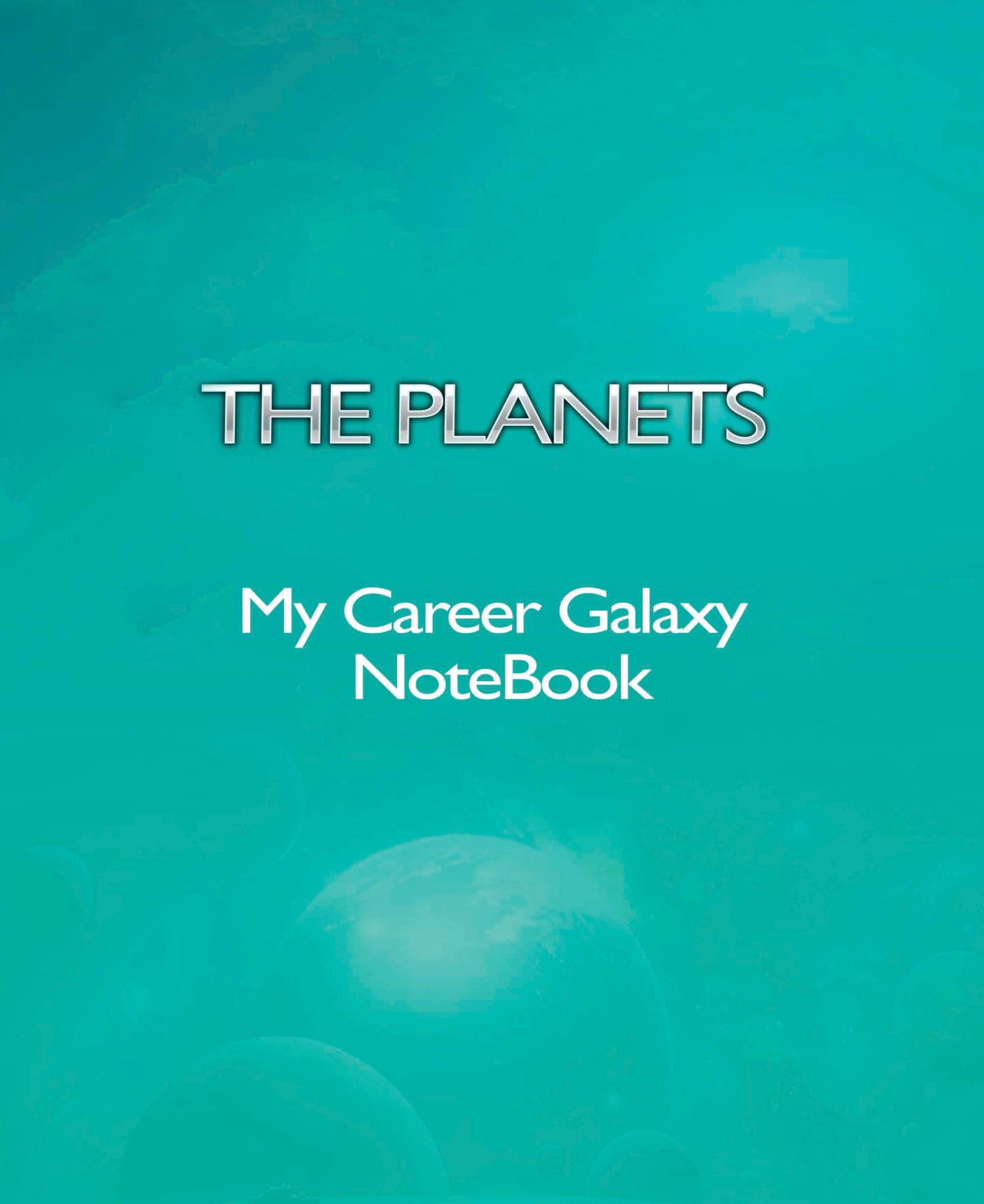 My Career Galaxy Notebook