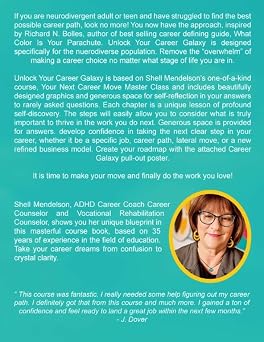 Spiral Book: Unlock Your Career Galaxy: Map Your Career Direction for Neurodivergent Adults and Teens