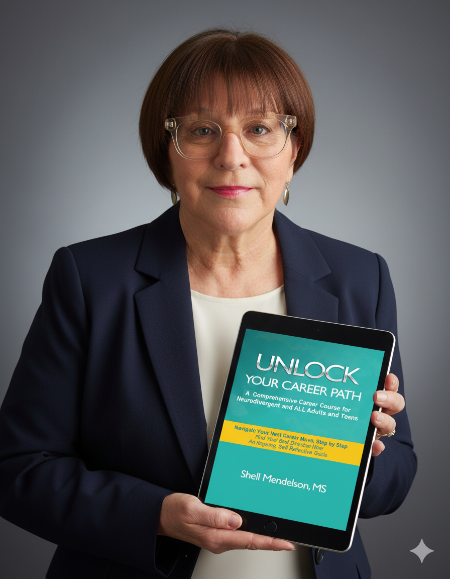 Fillable EBOOK + Career Galaxy Poster: Unlock Your Career Path: A Course for Neurodivergent Adults and Teens