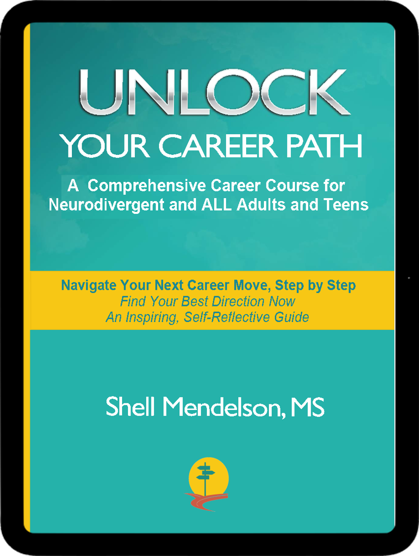 Fillable EBOOK + Career Galaxy Poster: Unlock Your Career Path: A Course for Neurodivergent Adults and Teens
