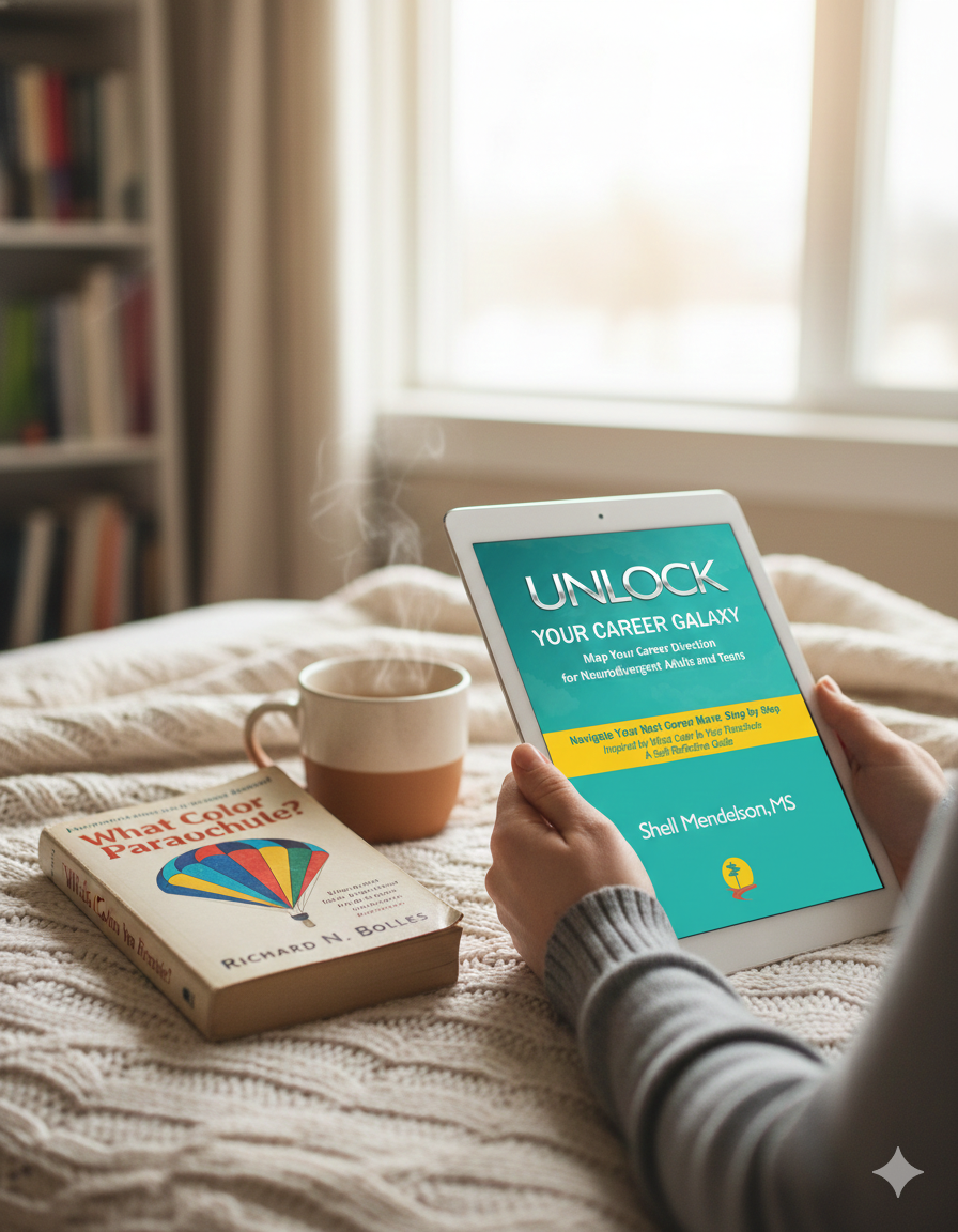 Unlock Your Career Galaxy EBOOK: A practical guide for adults and teens to understand what work fits them and make confident career decisions + Free Career Galaxy Poster